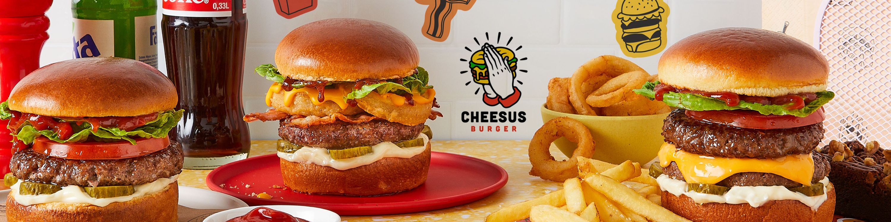 Cheesus Burger Nynäshamns meny - Beställ online i Nynäshamn | foodora