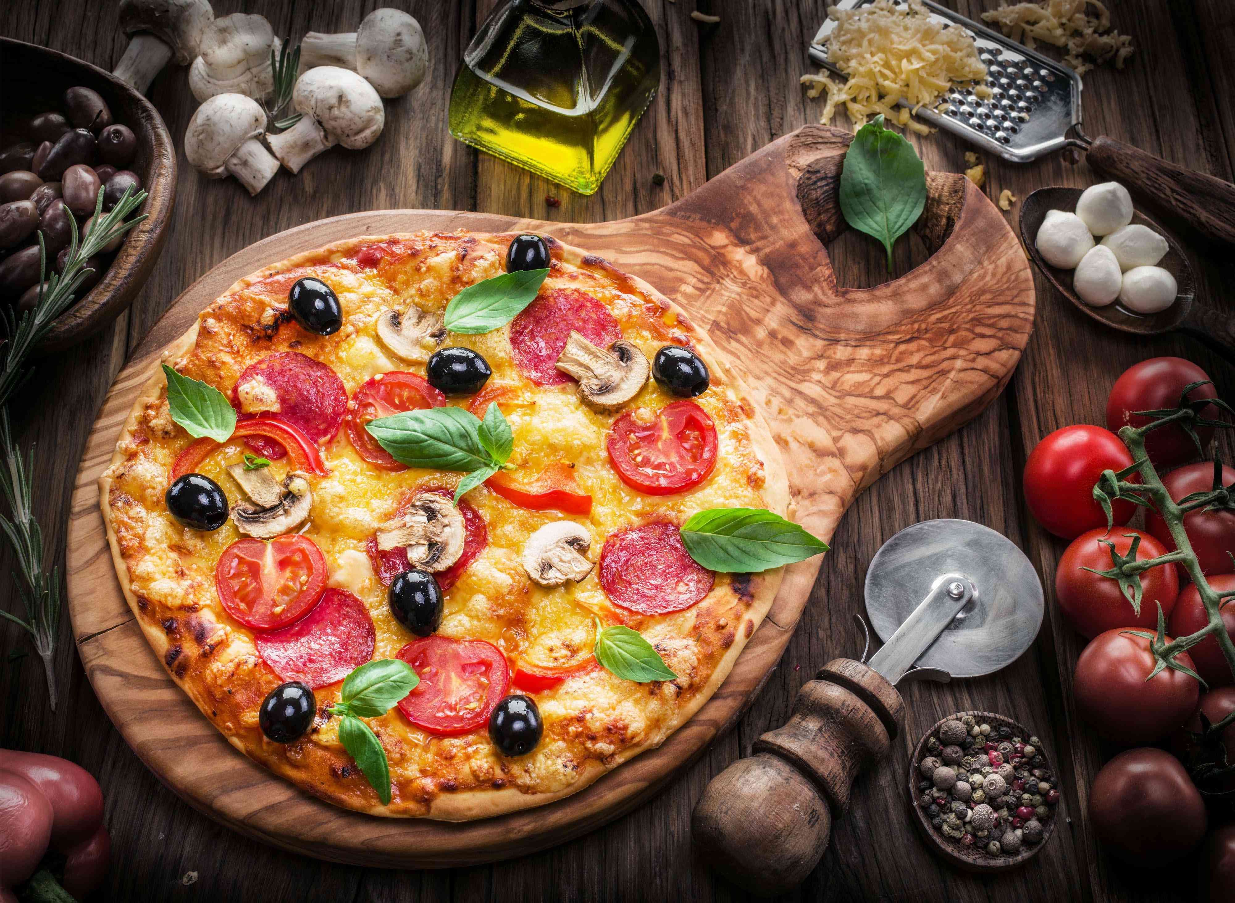 Pizzabageriet vendor logo