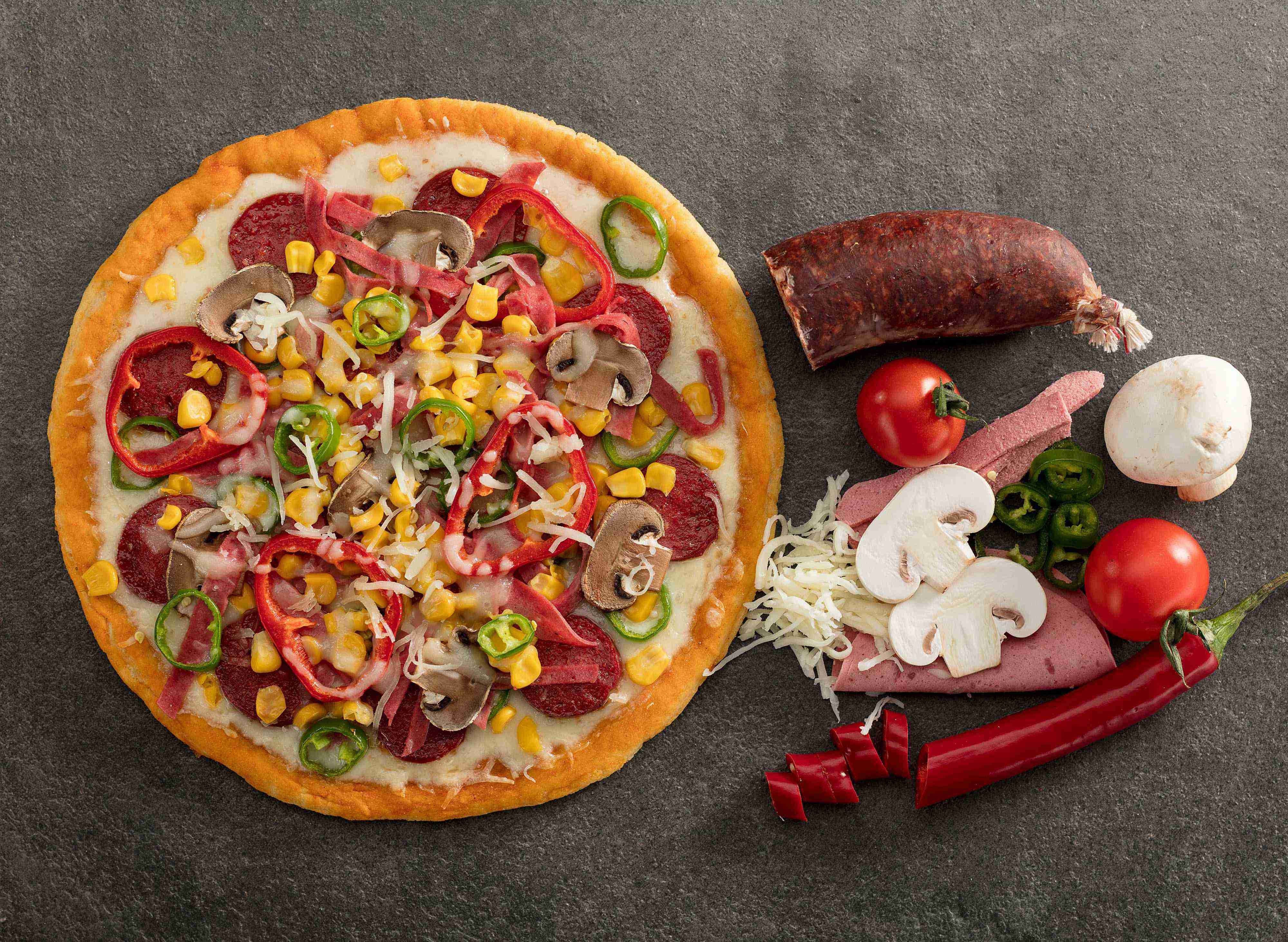 Hannas pizza och kök vendor logo