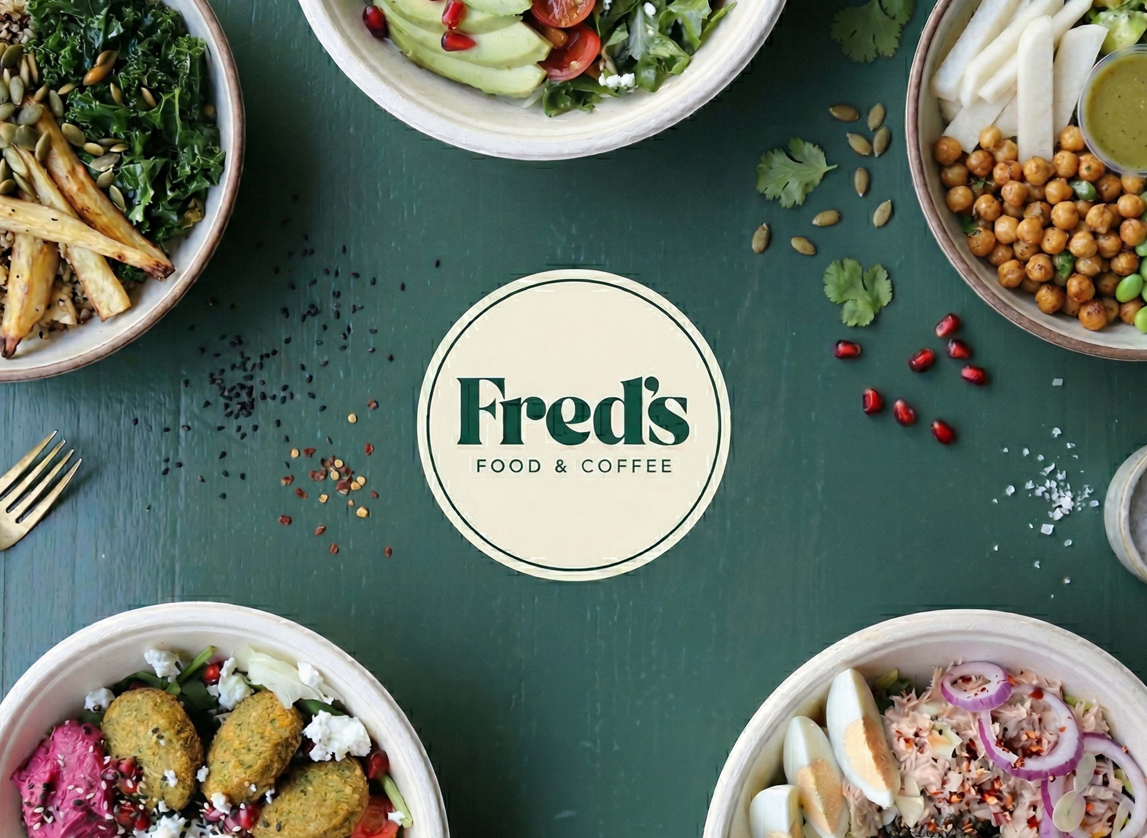 Fred's Food & Coffee vendor logo