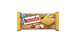 Hanuta ropogós ostya mogyorós-kakaós töltelékkel 2 x 22 g (44 g)