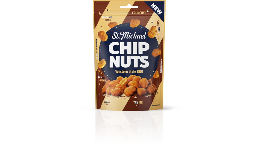 St. Michael Chip Nuts Barbeque | 110g