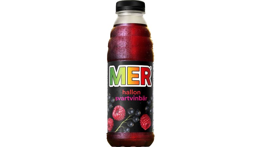 MER Hallon & Svartvinbär 500ml