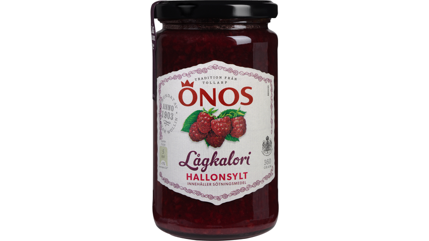 Önos Hallonsylt Lågkalori 360g