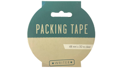 Writer Packing Tape Clear 48mmx50m 1 pack