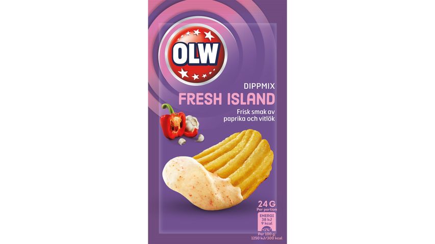 OLW Dip Mix Fresh Island 24g