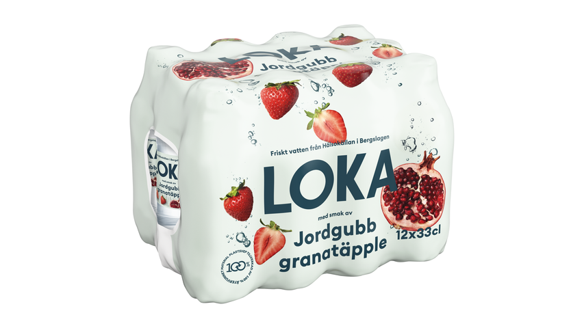 Loka Strawberry Pomegranate 12x33cl