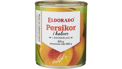 Eldorado Peach Halvers 825g