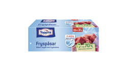 Toppits Freezer bag 3L 35pieces