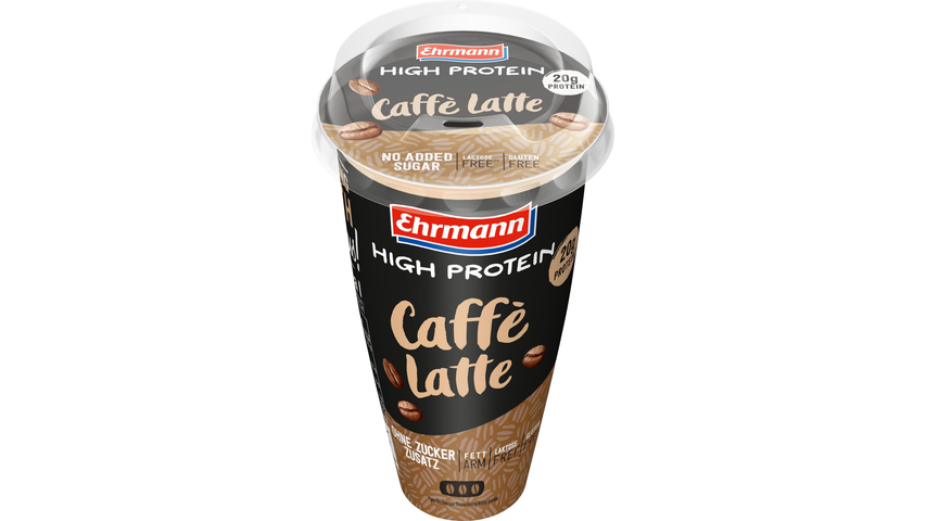 Ehrmann High protein Caffee Latte poharas 250 ml