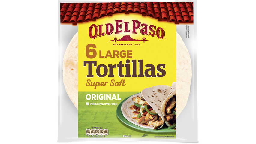 Old El Paso Tortilla Large | 350g