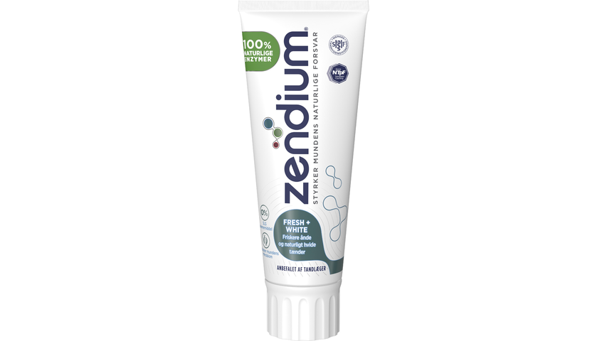 Zendium Toothpaste Fresh + White | 75ml