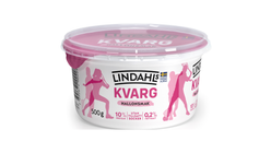 Lindahls Kvarg Raspberry 500g