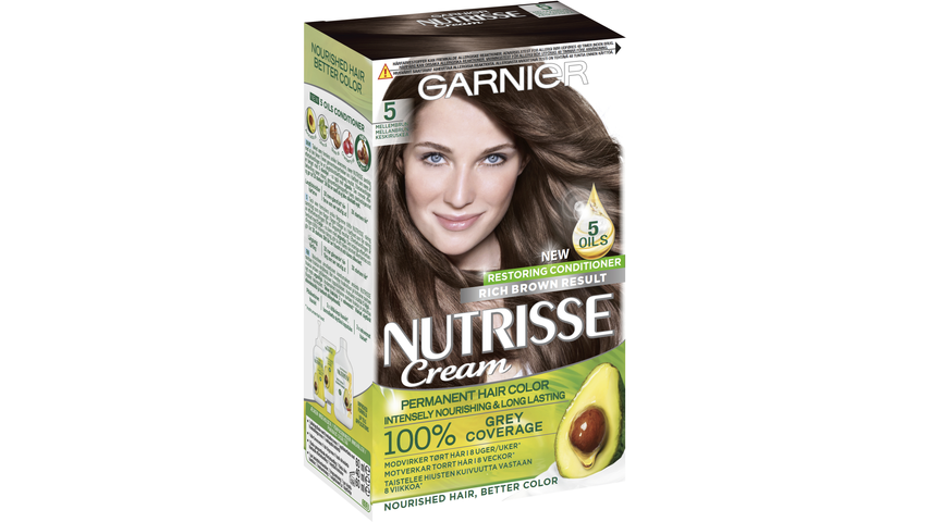 Nutrisse Lysebrun 5 | 1 behandling