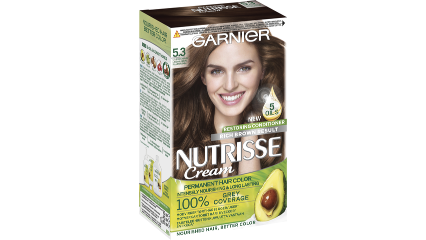 Nutrisse Lys Gylden Brun 5.3 | 1 behandling