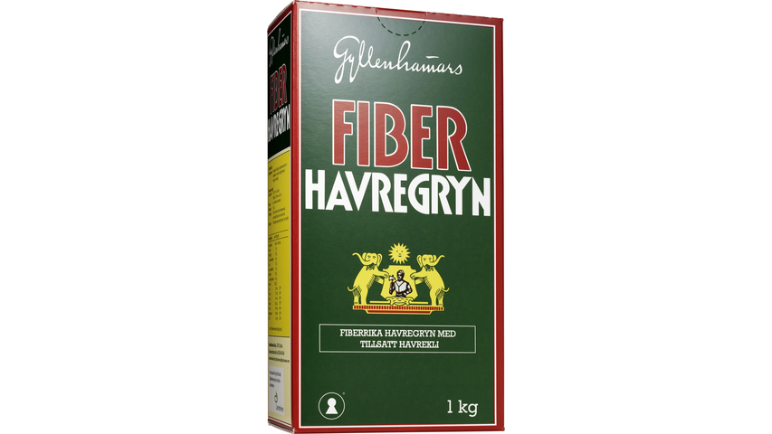 Gyllenhammars Havregryn Fiber 1kg