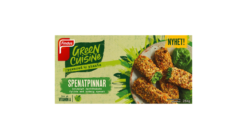 Green Cuisine Spinach Sticks 284g