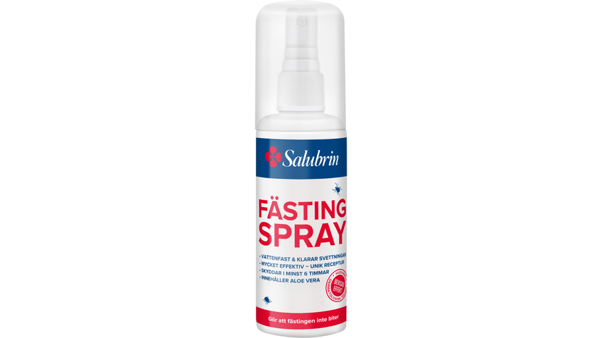 Salubrin Fästingspray Vattenfast 100ml 