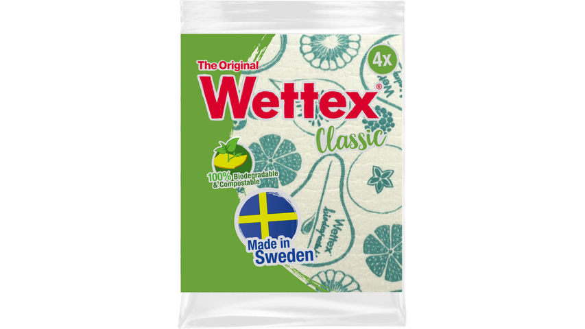 Wettex Disktrasa Classic Vit 4st