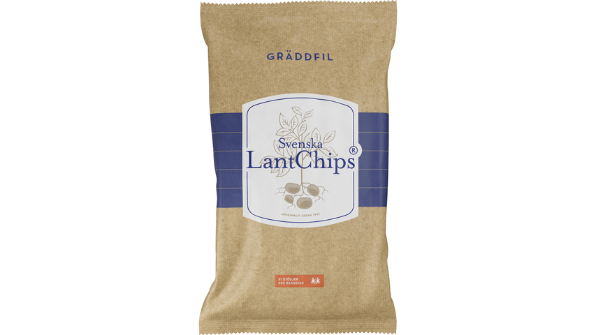 Sv. Lantchips Lantchips Gräddfil 200g