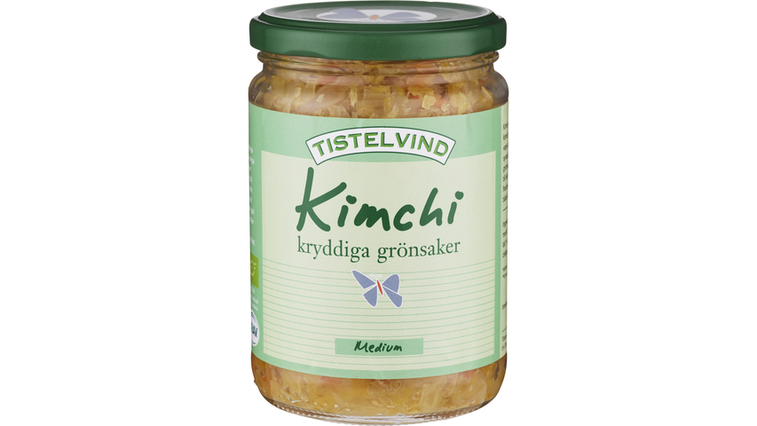 Tistelvind Kimchi Medium 350g