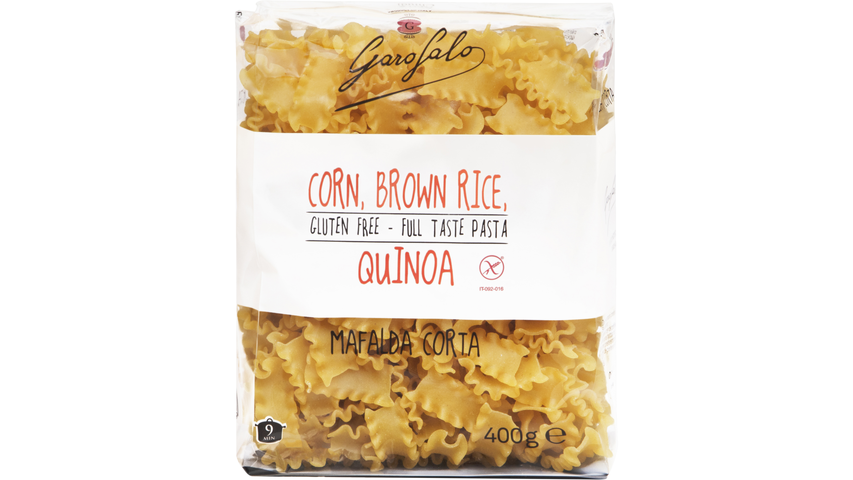 Garofalo Quinoa Mafalda Corta Glutenfri Pasta 400g