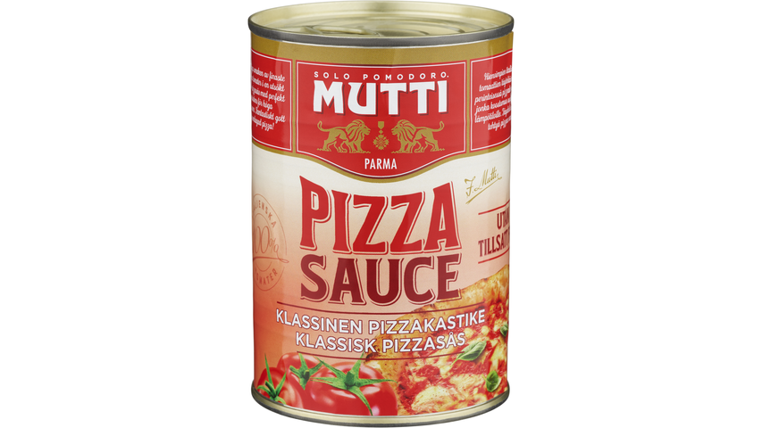 Mutti Pizzasaus Klassisk | 400g