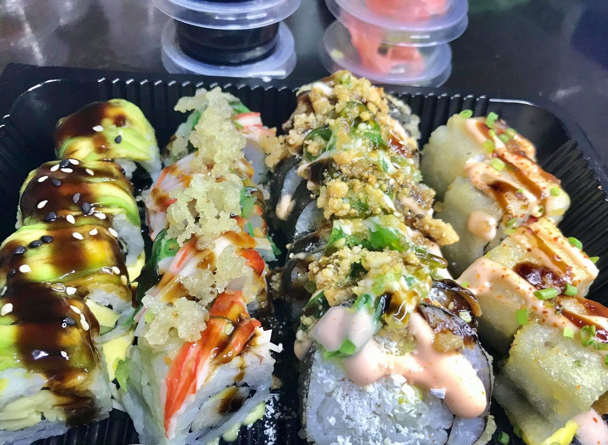 Pizzeria, Pasta, Burgers, Sushi & Sweets by Chef Jessie vendor logo