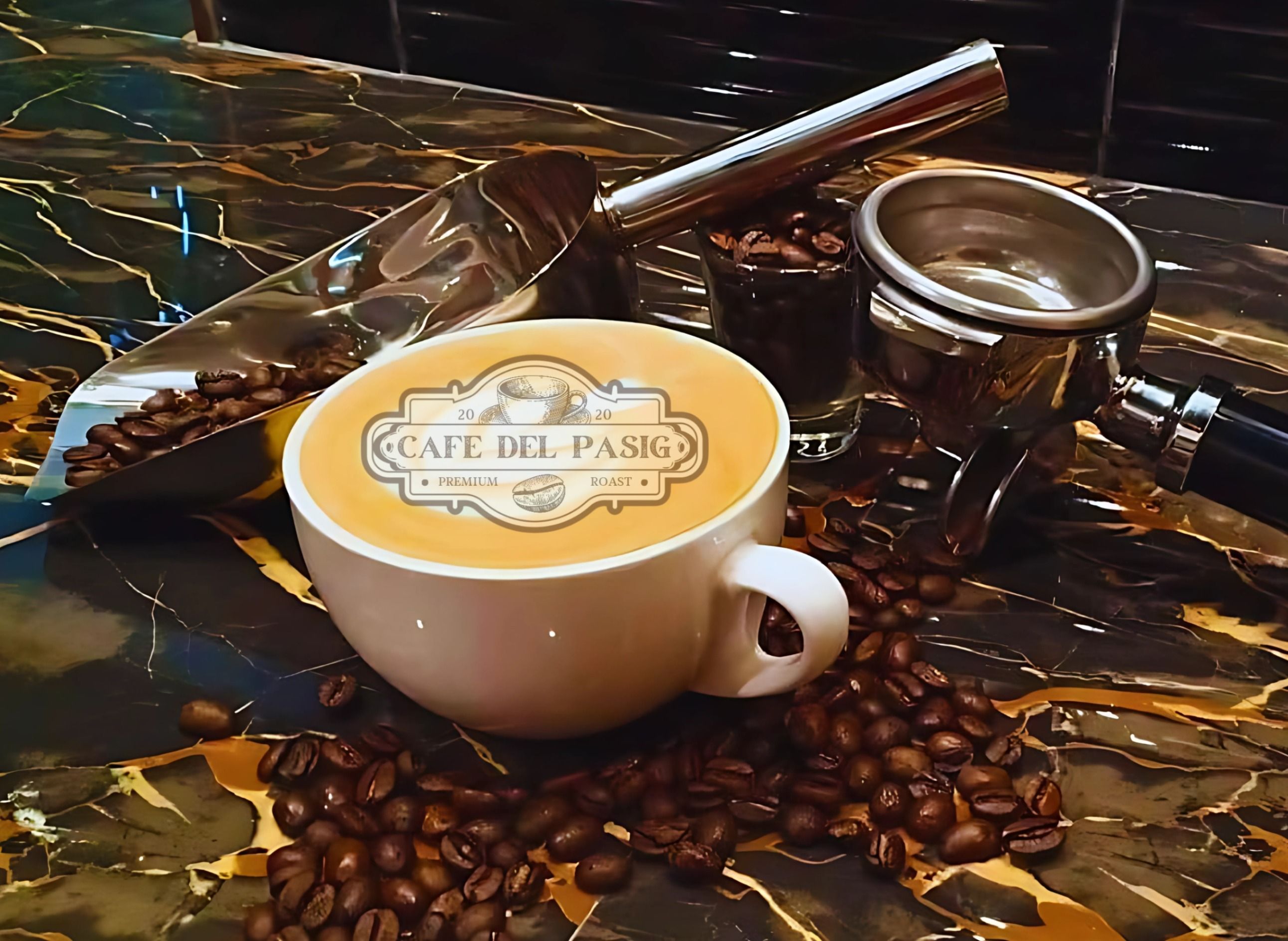 Cafe del Pasig - One Victoria Plaza and Bazaar vendor logo