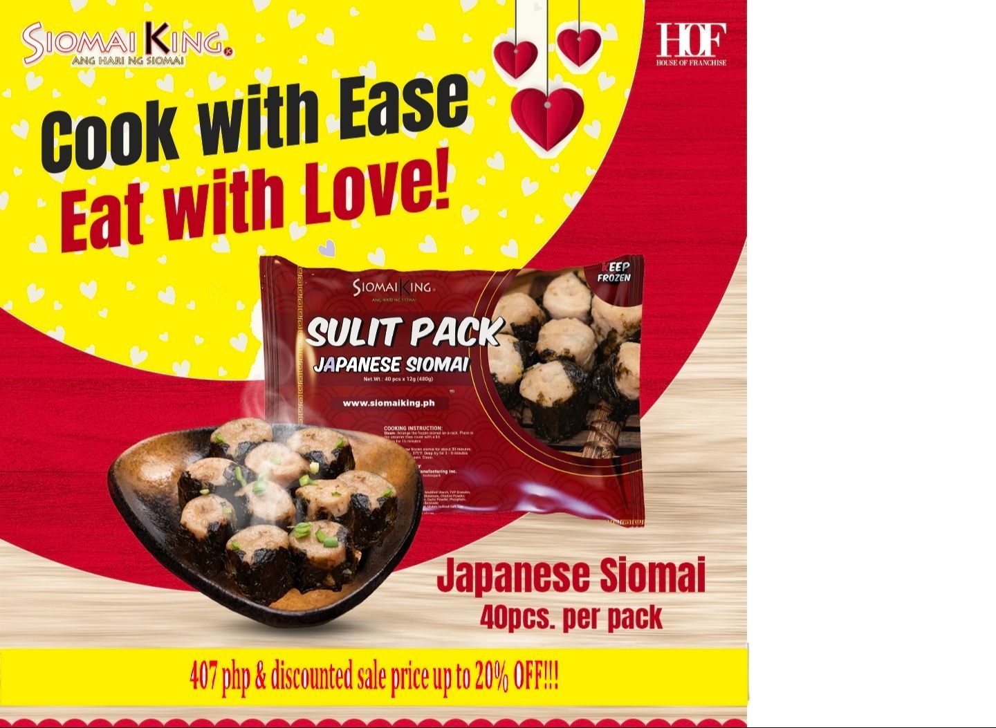 Siomai King - HOF Food Hub vendor logo