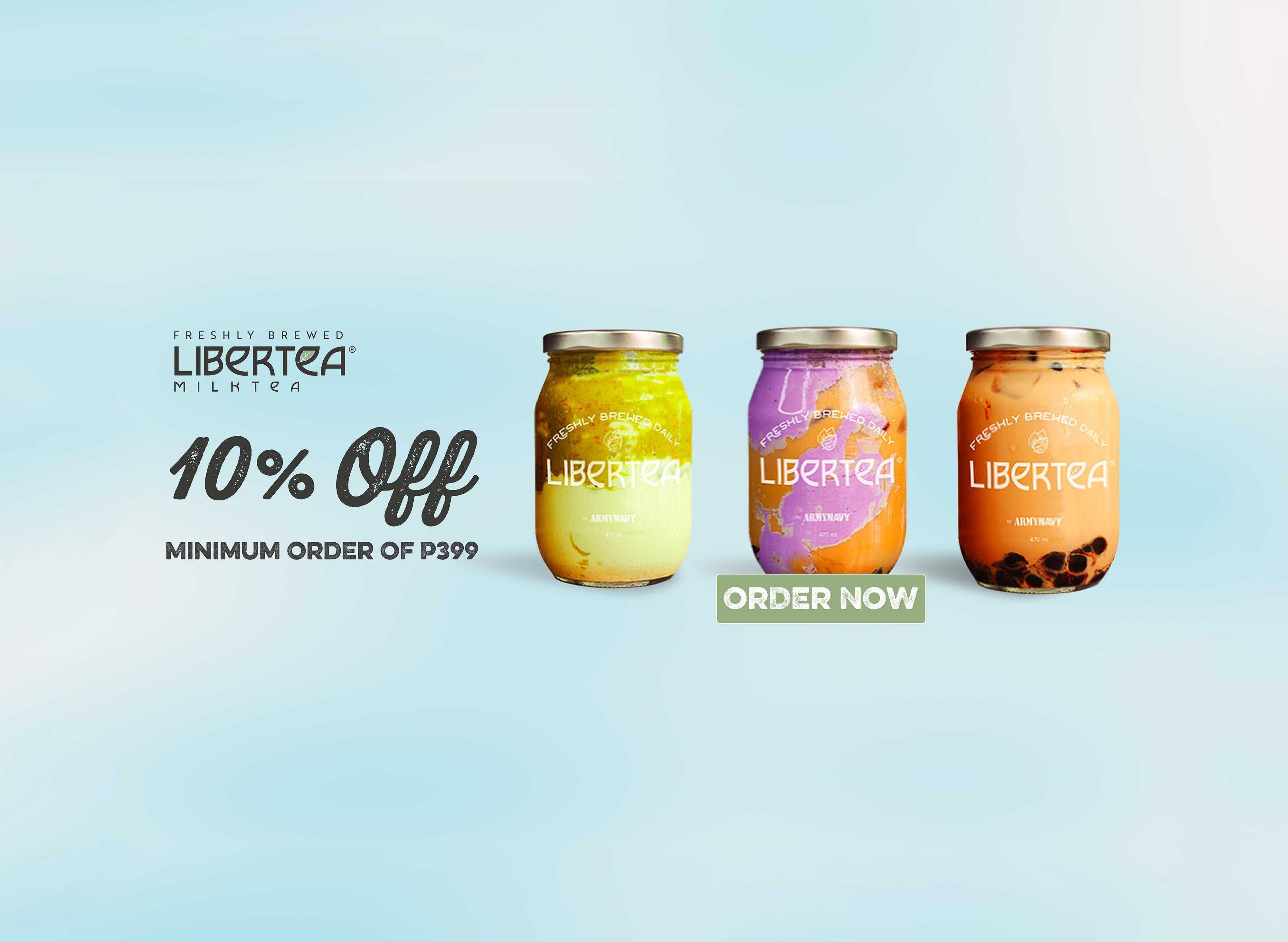 Libertea Milktea by Army Navy - Drive & Dine vendor logo