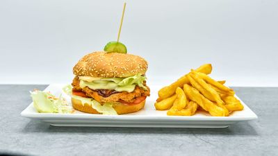 Many Q Chicken Burger - Pasig