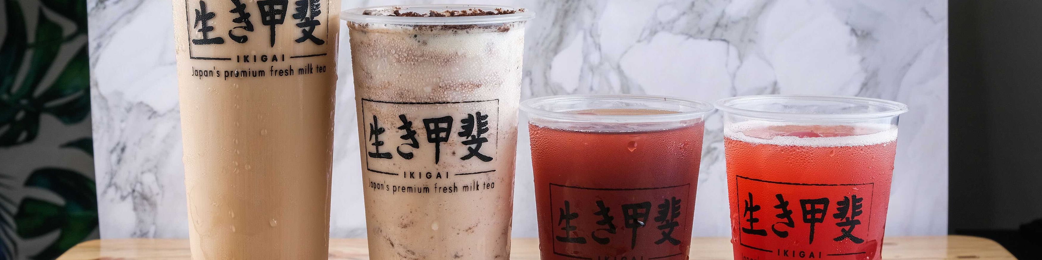 Ikigai Japan's Premium Fresh Milk Tea Imus delivery in Imus Cavite Food Delivery Imus Cavite