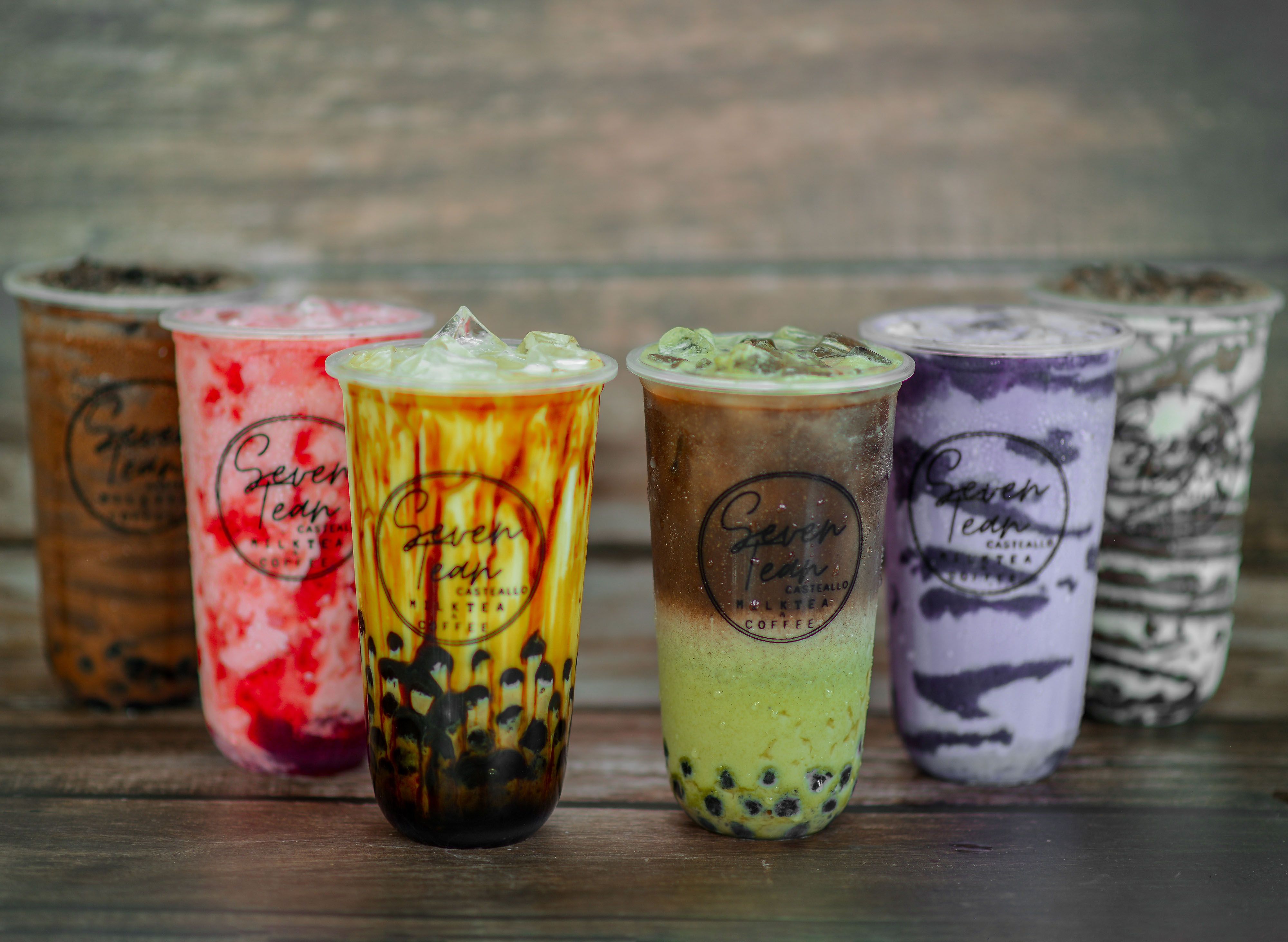 Seventean Milktea - Ciriaco Ingco Street vendor logo