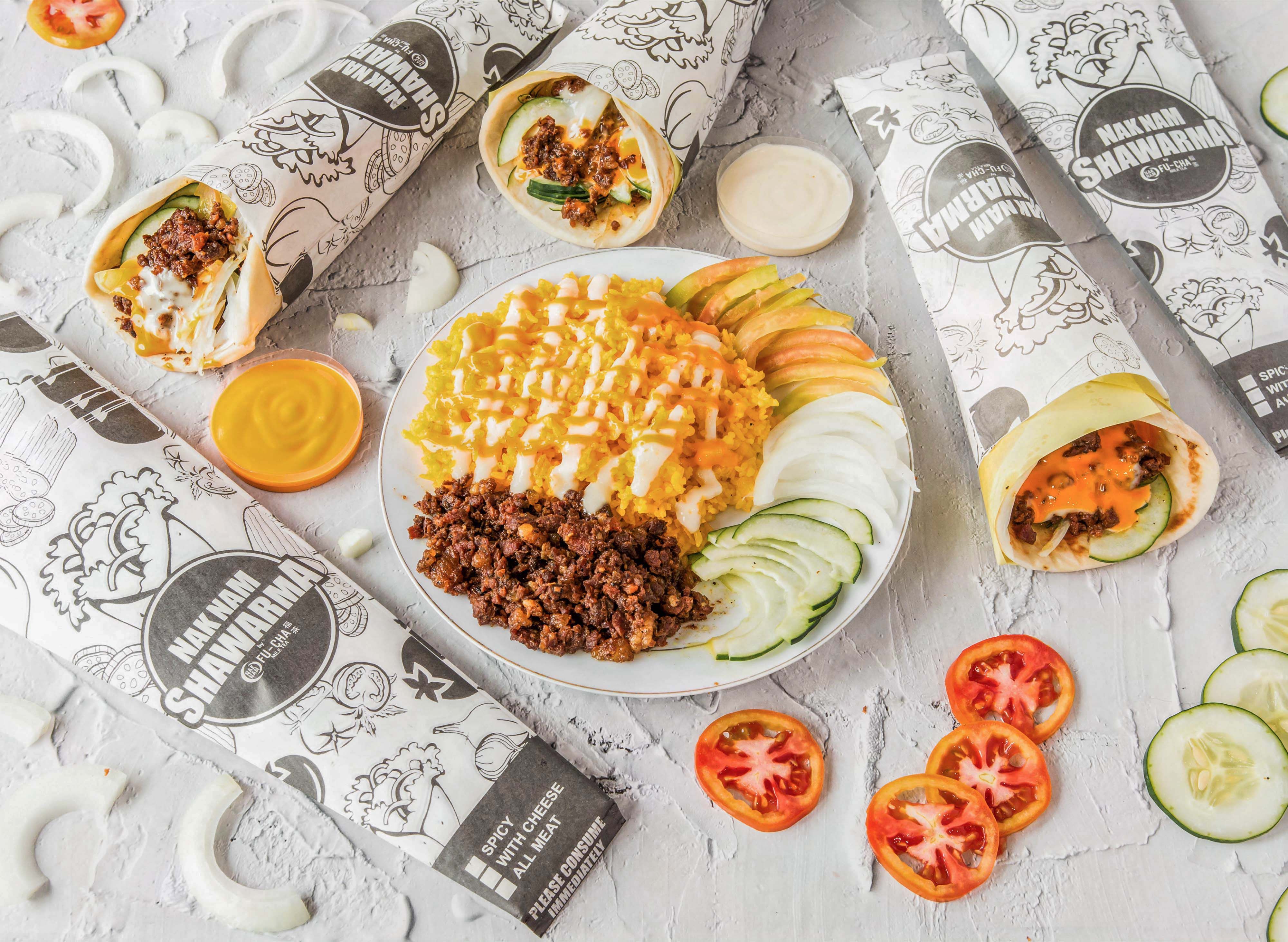 Nak Nam Shawarma - Bago Bantay vendor logo