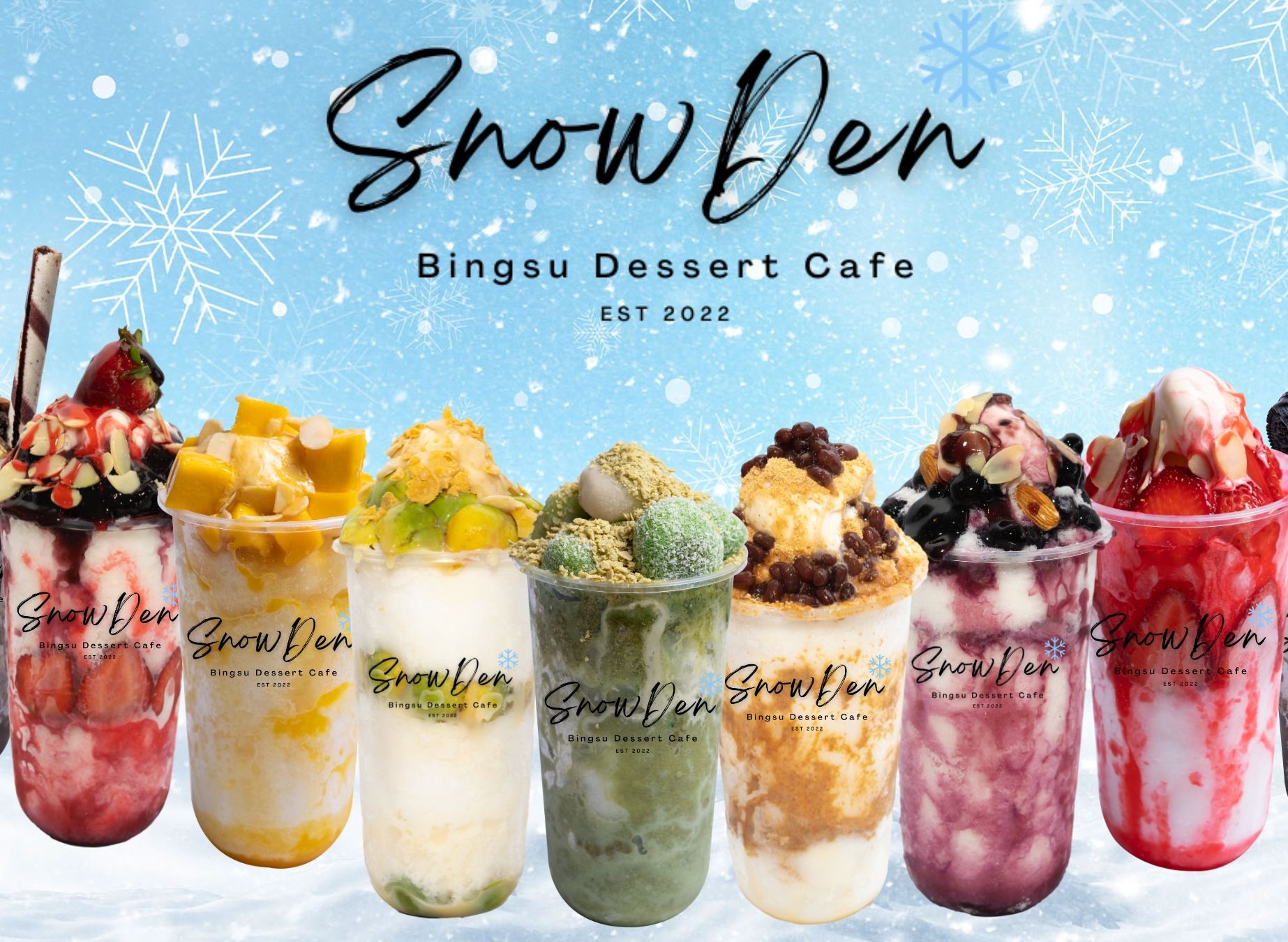 Snow Den Bingsu Dessert Cafe San Jose Extension delivery in Dumaguete