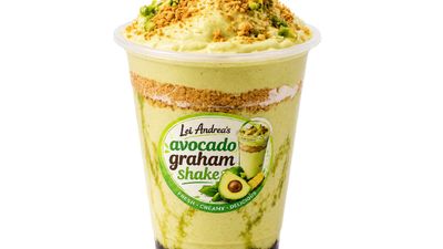 Lei Andrea's Mango Graham Shake - Calapan