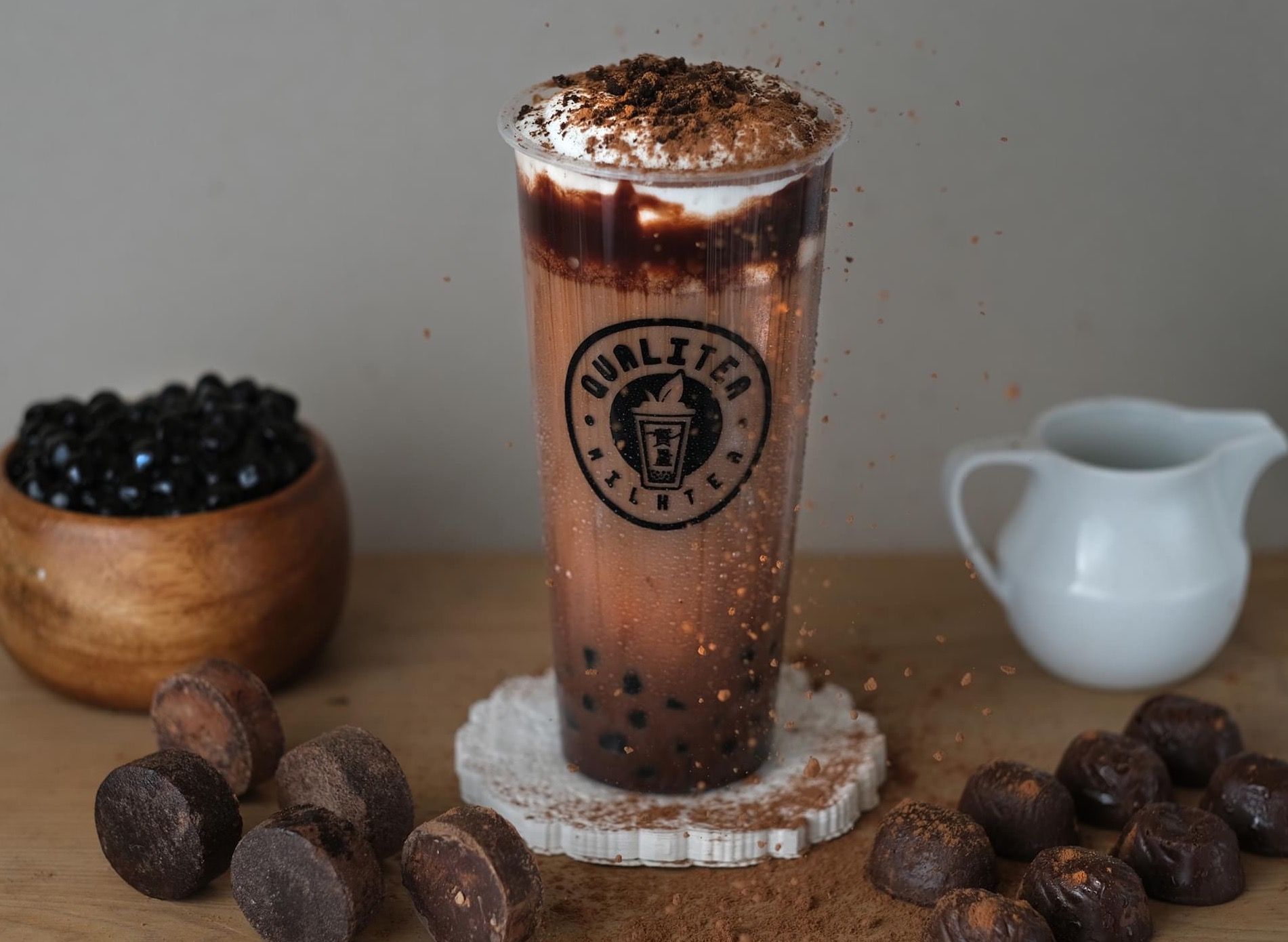 Qualitea Milk Tea Mabini Street delivery in San Pedro Laguna Food