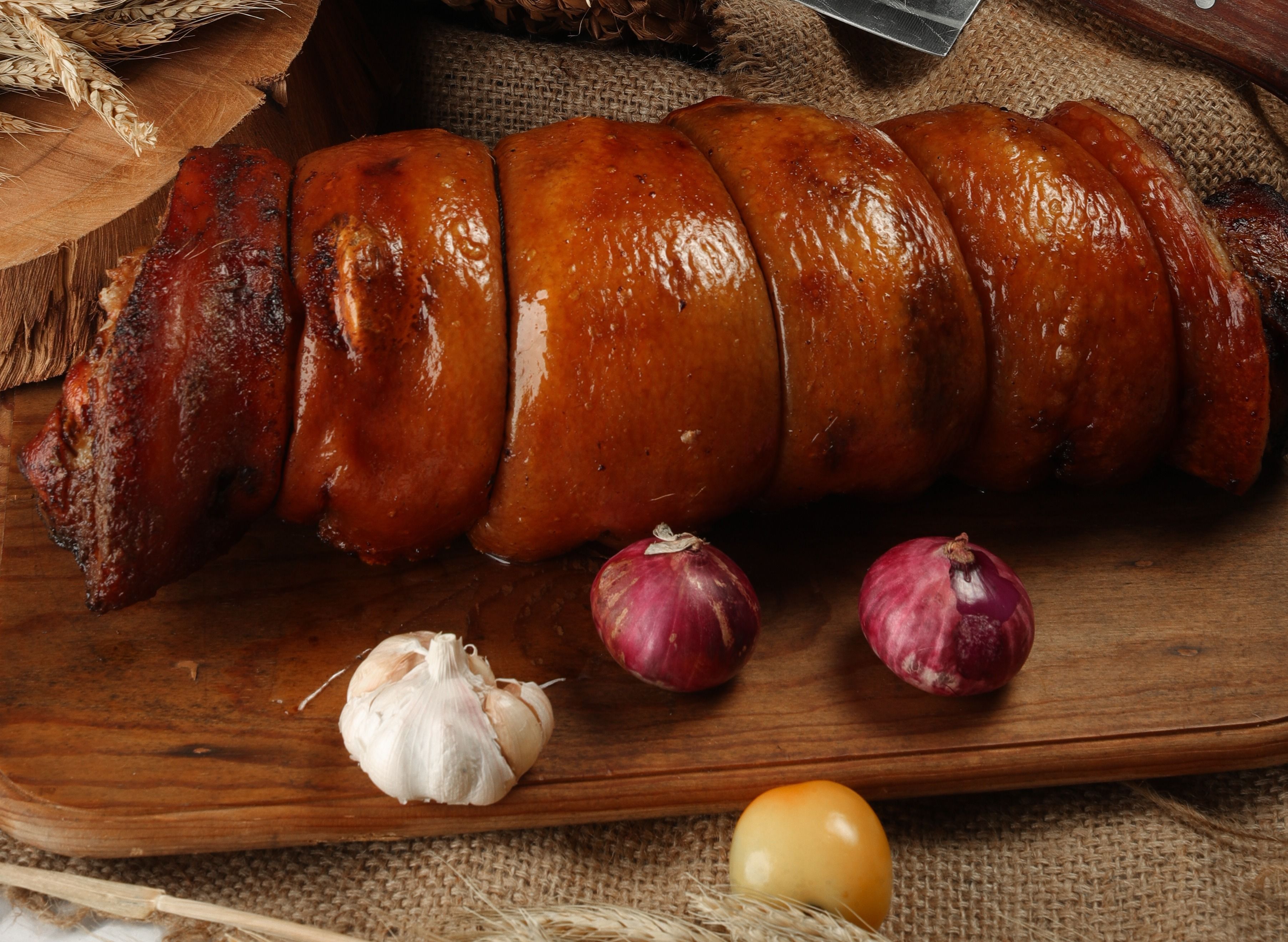 Noy's Lechon Belly - General Luna Street vendor logo