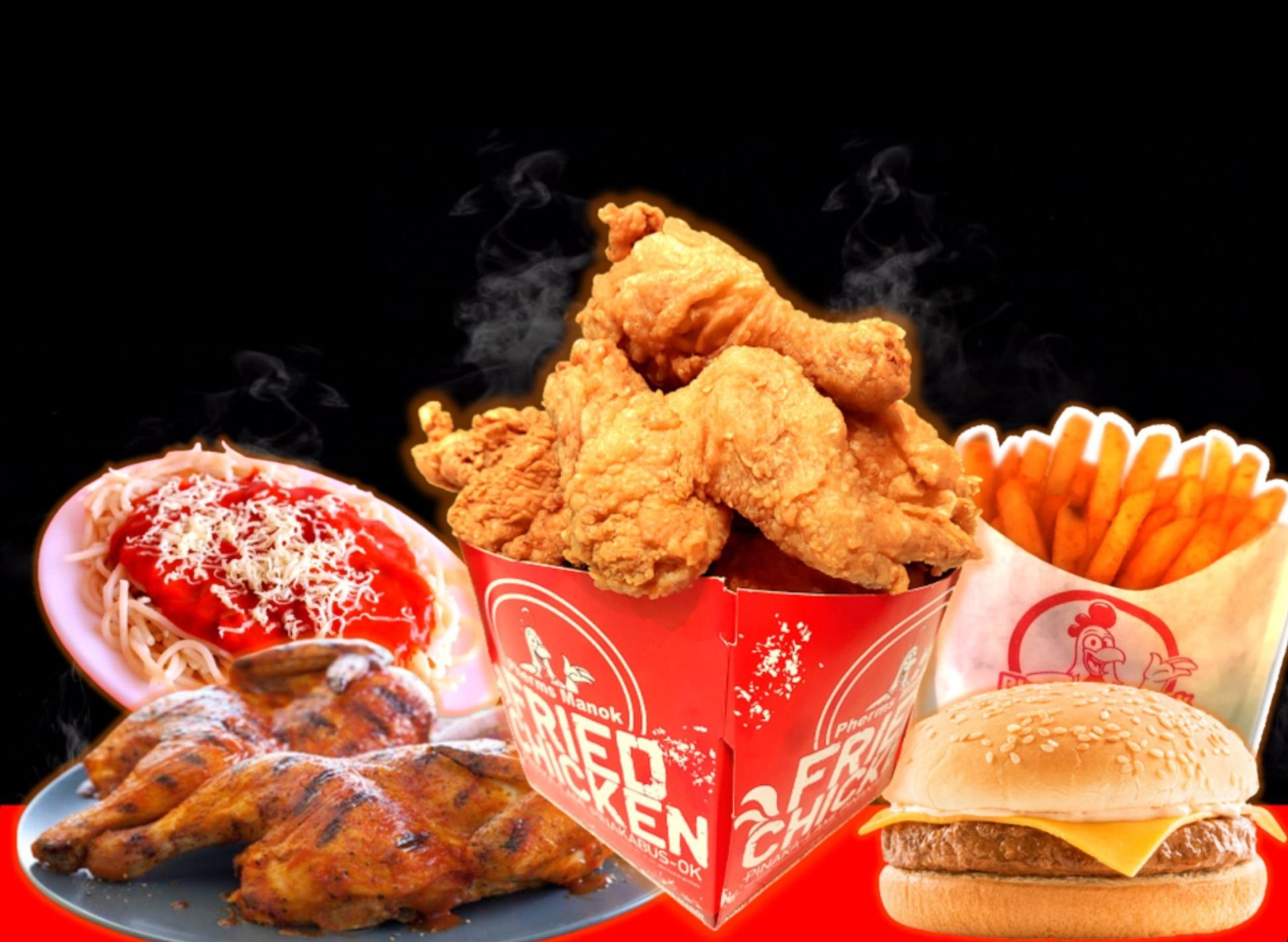 Pherms Manok Fast-Food Chain - Agton Street vendor logo