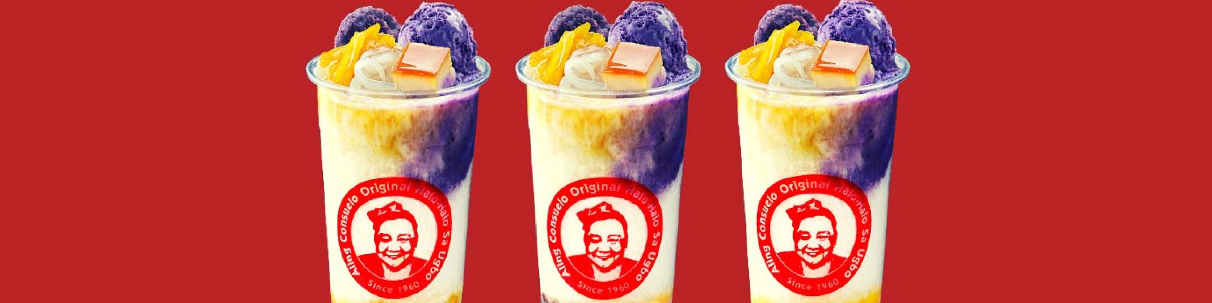 Aling Consuelo Original Halo-Halo Since 1960 - Ugbo Street vendor logo