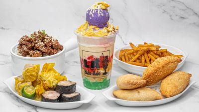 Olah Snow Halo-Halo and Rice Meals