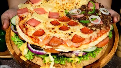 AWOOO Grilled PizzaBurger - Alvarez Street