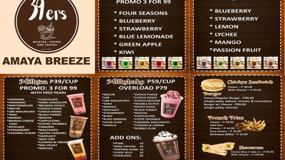 39ers Milktea, Coffee and Snacks - Amaya Breeze
