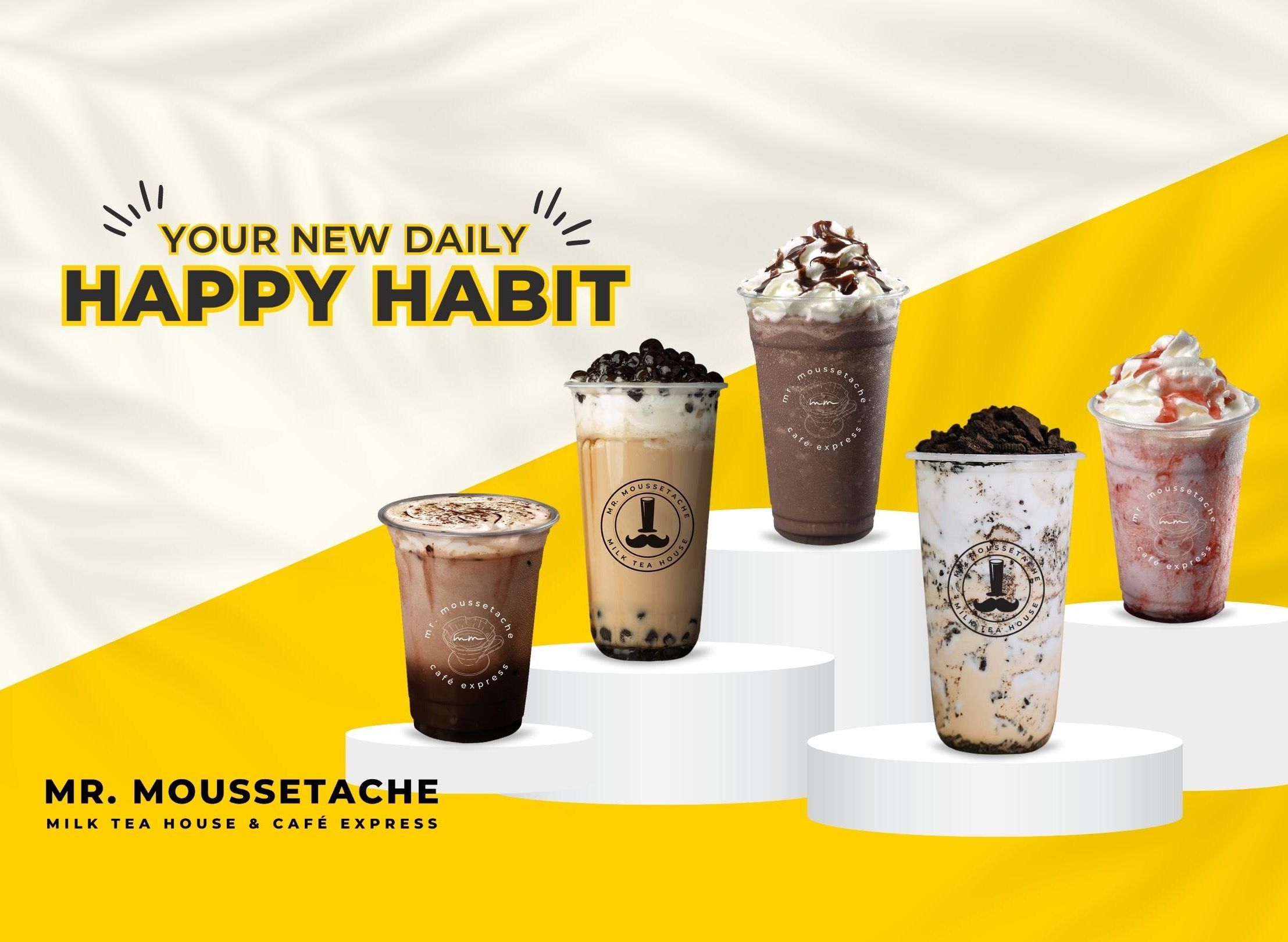 Mr. Moussetache Milk Tea House Katipunan delivery in Quezon City