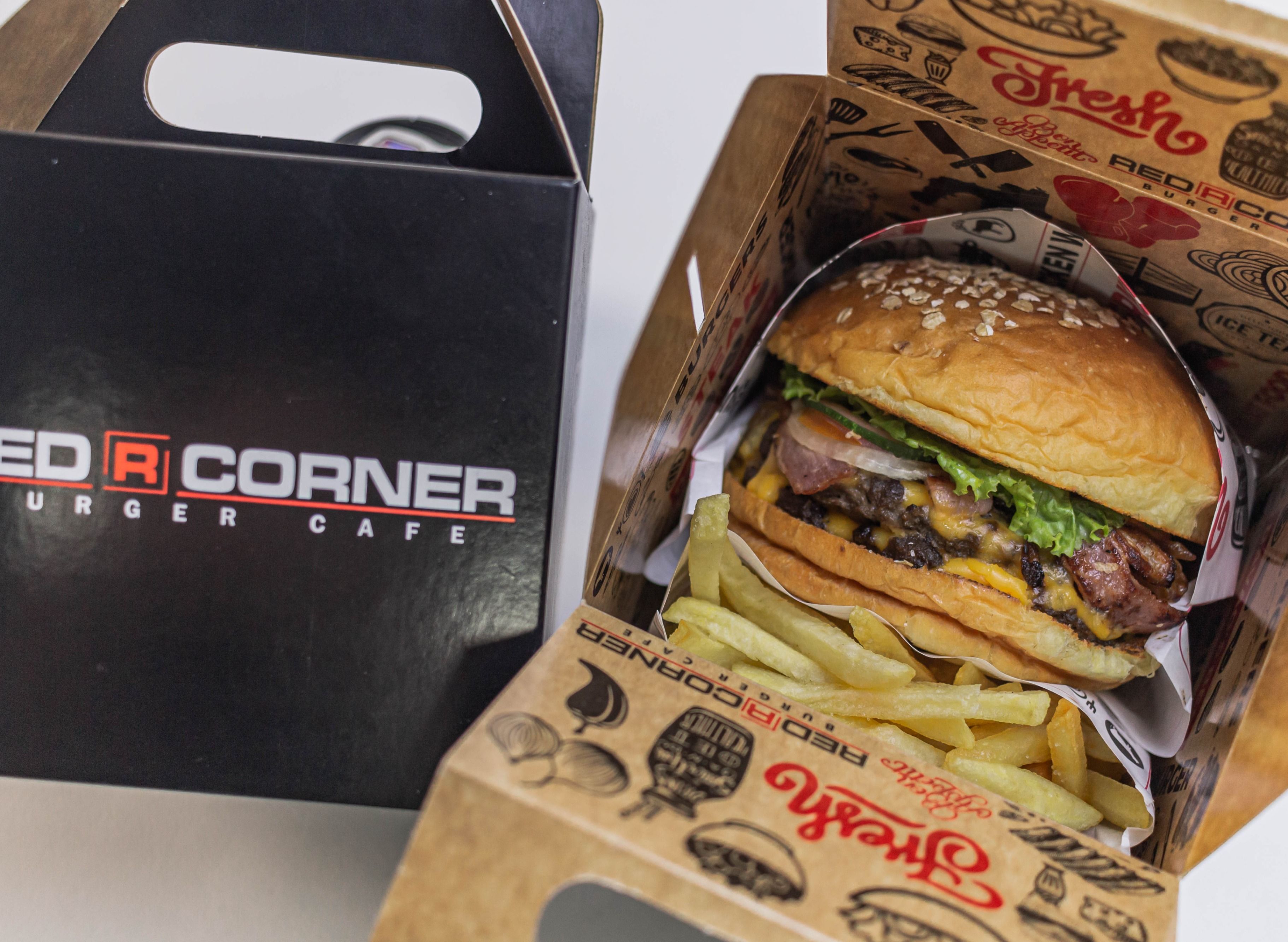 Red Corner Burger Cafe Obrero delivery in Davao City Davao del Sur