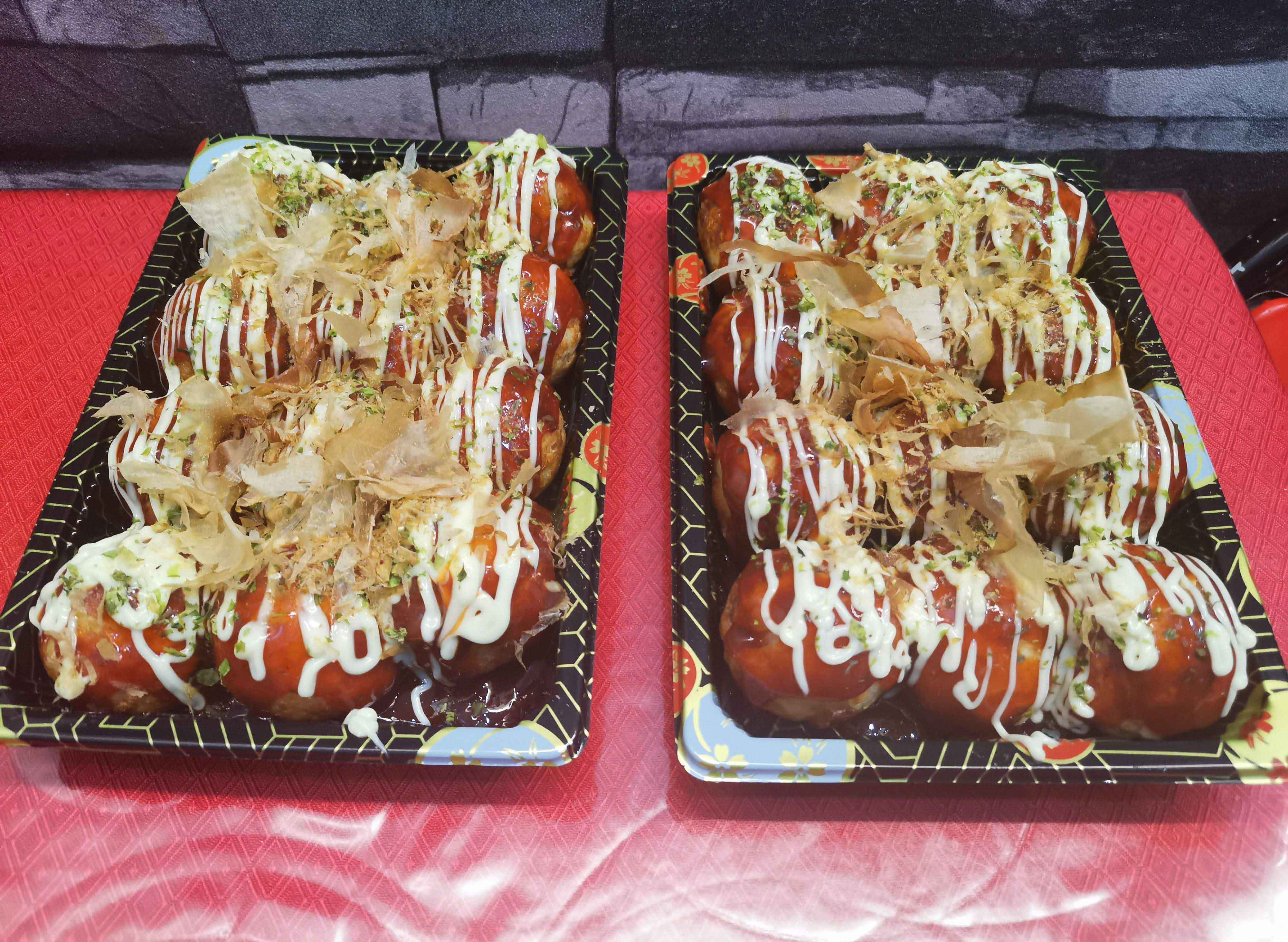 DK Takoyaki - Food Stall near burger stand vendor logo