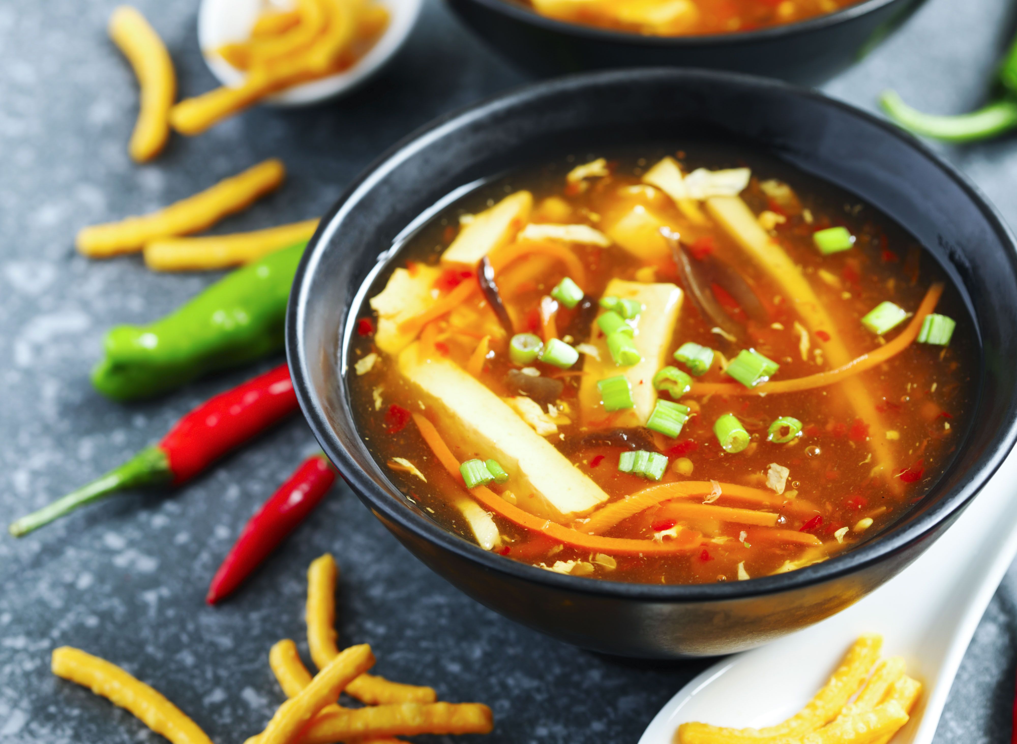 Можно ли горячий. Hot and Sour Soup стоковое фото. Суп для фотошопа. Как называется кислый суп. Борщ для фотошопа.