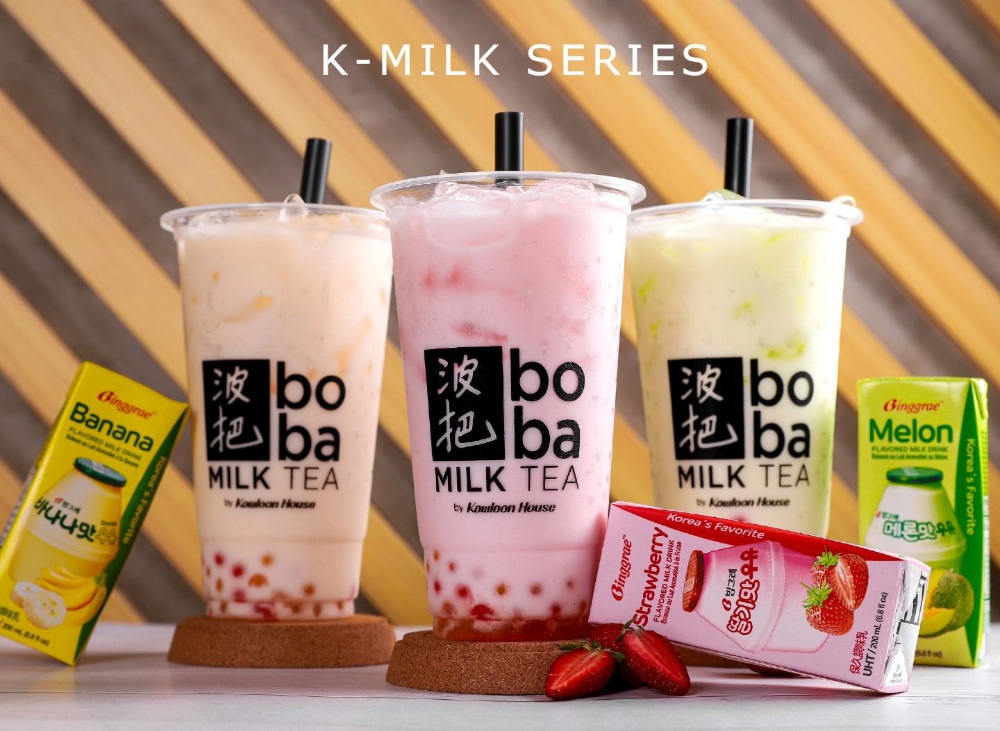 Boba Milk Tea by Kowloon House Unisun delivery in Santa Cruz Food