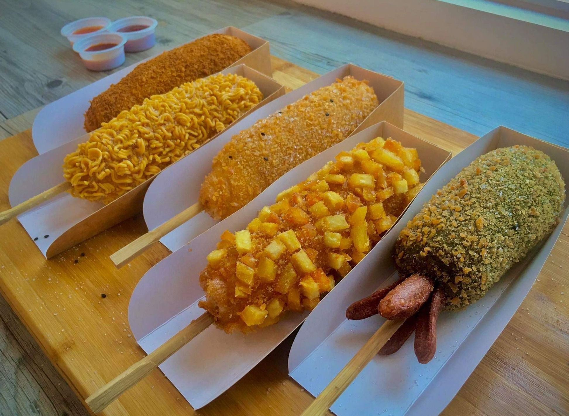 Yoon-Oh Korean Corndog Food Station - CAA delivery in Las Pinas City